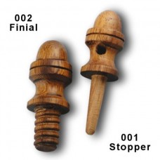 Powder Horn Stoppers and Finials