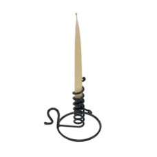 Candle Holder Spiral Wrought Iron
