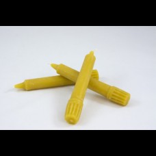 Beeswax Candles 6" Pack of 5