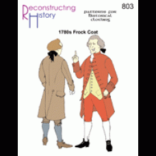 Coat 1770-1780s Frock Pattern