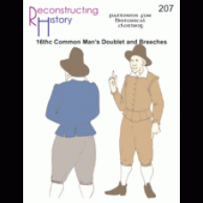 Doublet 1560-1620s Common Man's and Breeches Pattern