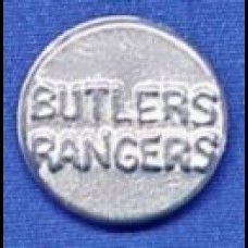 Butler's Rangers Pewter Button