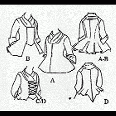 Jackets 1750-1780s Ladies Pattern
