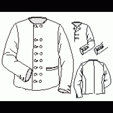 Jacket Double Breasted Short 1770-1800 Pattern