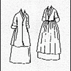 Bed Gown or Manteau-de-Lit Pattern
