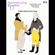 Coat 1790-1810s Frock Pattern