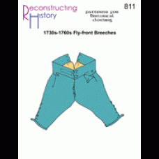 Breeches Fly Front 1730s-1760s Pattern