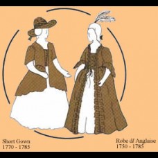 Gown 1750-1785 Pattern